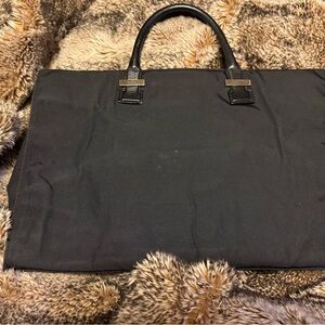 Gucci Large Nylon Bag Black Used